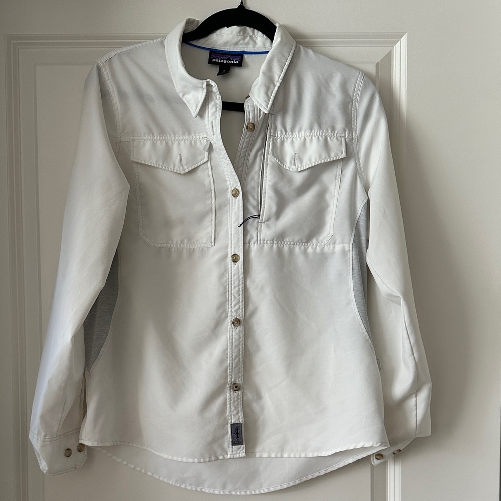 Patagonia White Fishing Shirt
